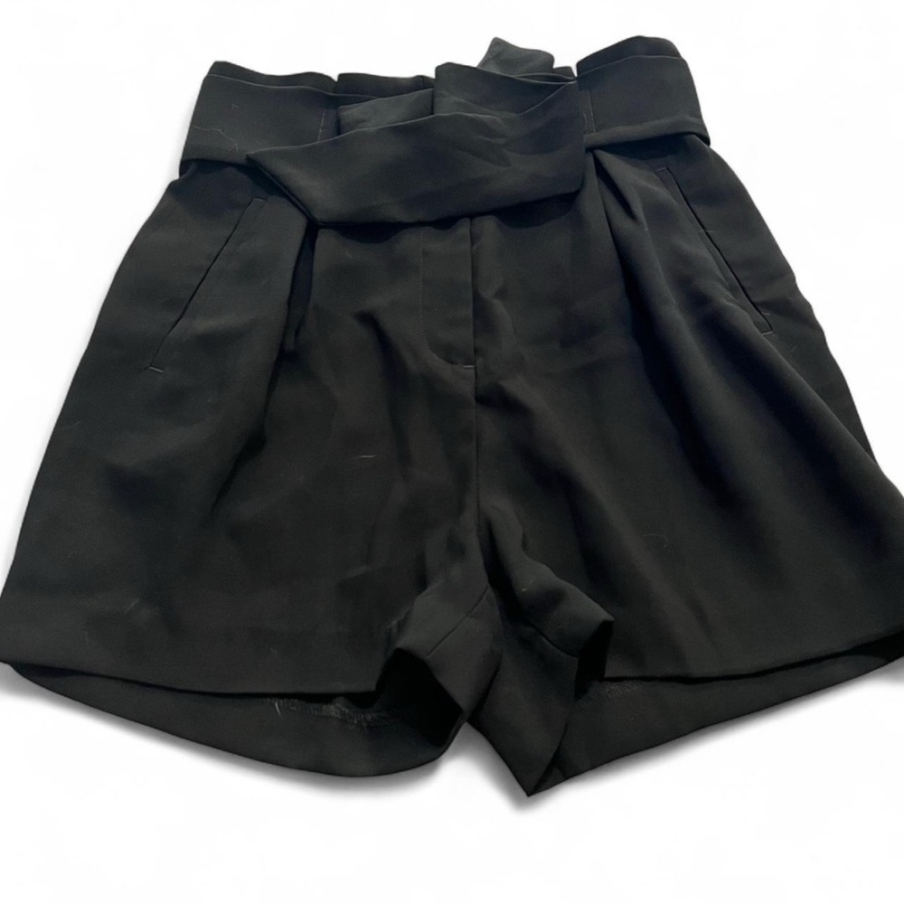 H&M Black High Waist Women's Shorts